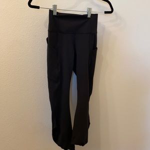 XXS Fabletics High-waited 7/8 Black Legging